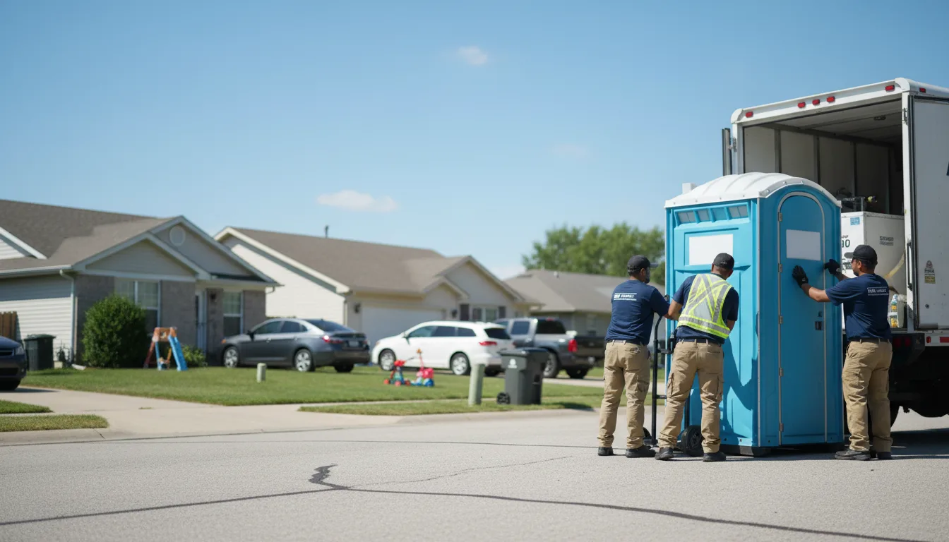 Standard Porta Potty Rentals in Industry, IL near me